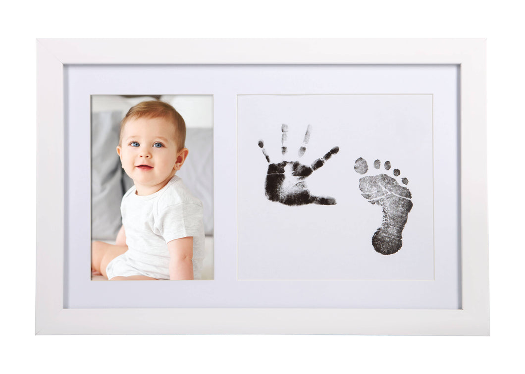 Baby’s Print Frame and Ink Kit, White