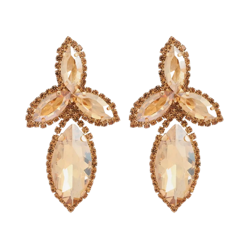 Vintage Crystal Fleur De Lis.