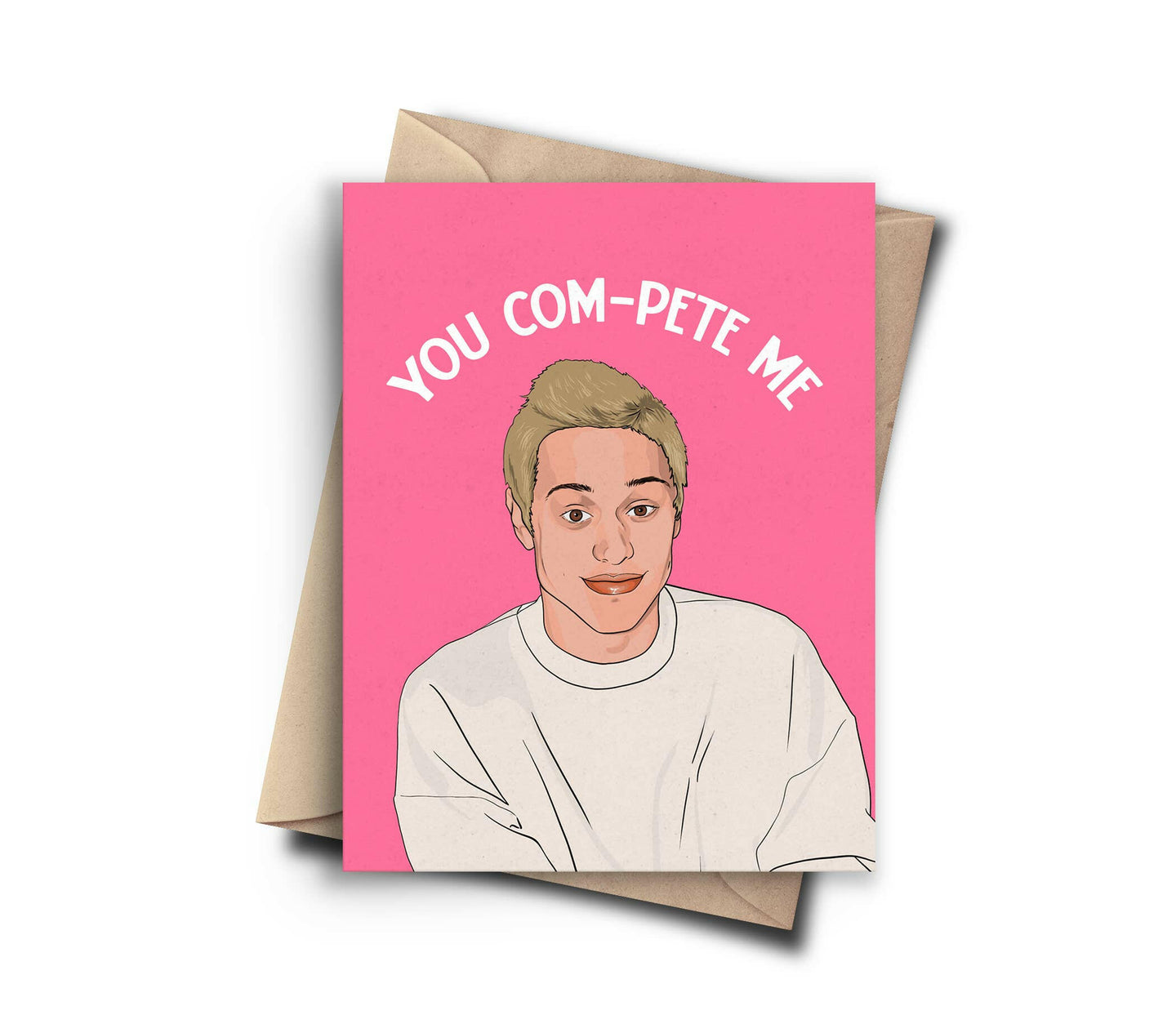 Pete Davidson Anniversary Card - Pop Culture Card.