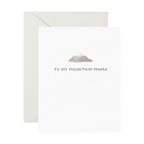 Mountain Lovers Card.