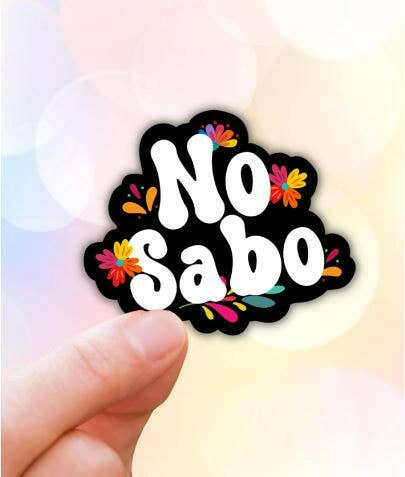 No Sabo Funny Sticker.