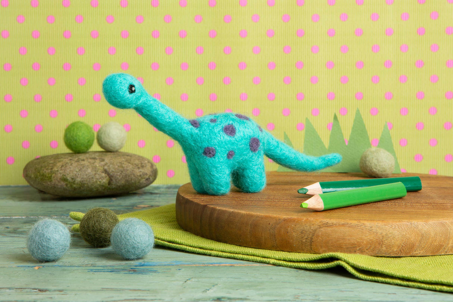 Diplodocus Mni Felting Kit.