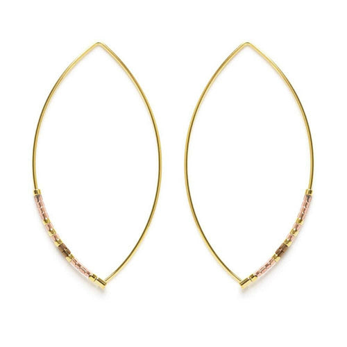 Japanese Marquise Threaders- - Champagne.