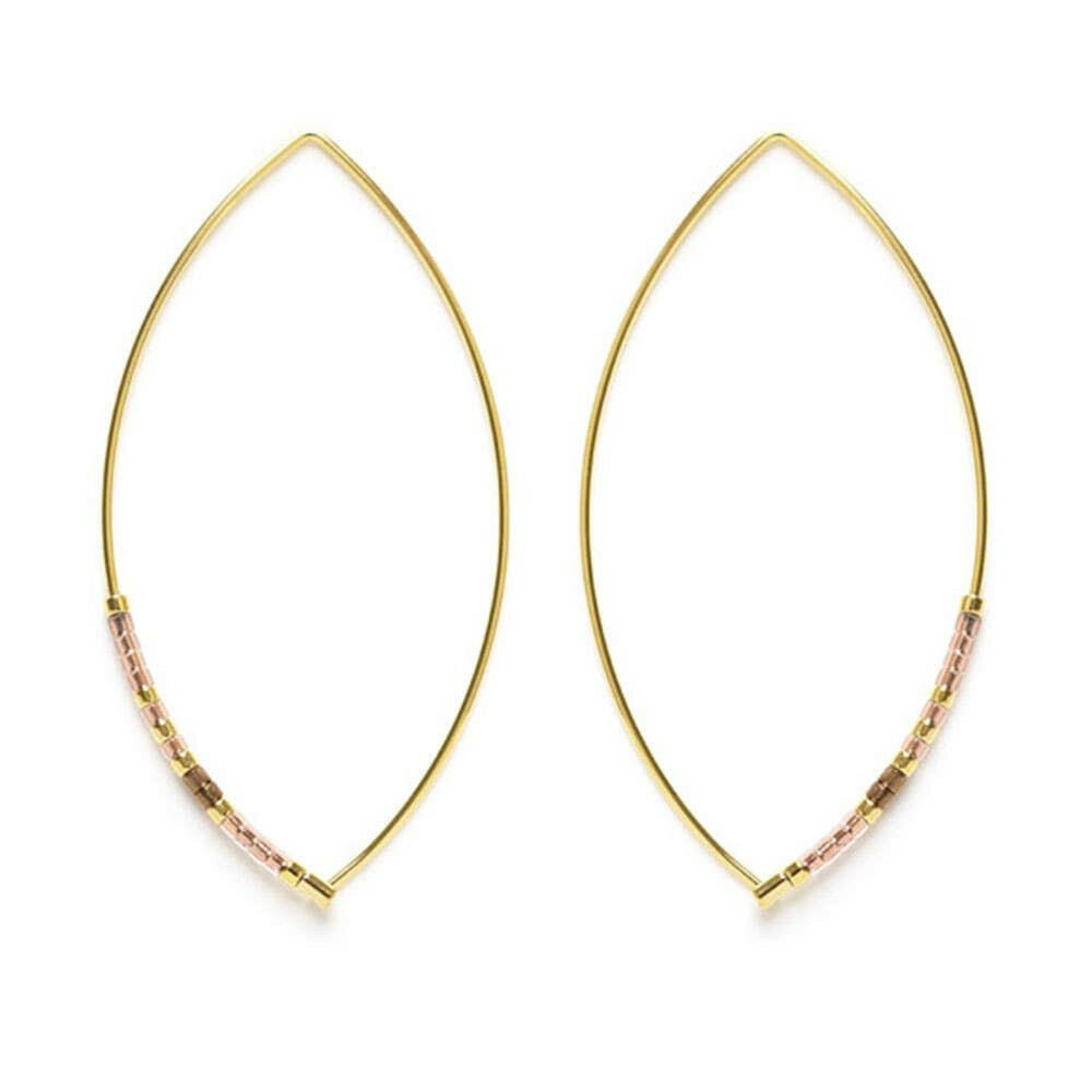 Japanese Marquise Threaders- - Champagne.