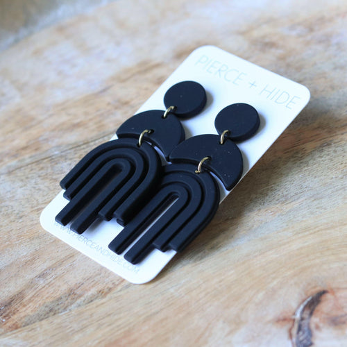 Black Acrylic Arch Drop.