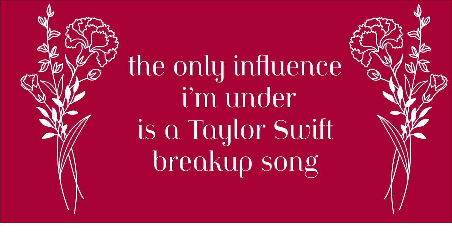 Taylor Swift Bumper Sticker.