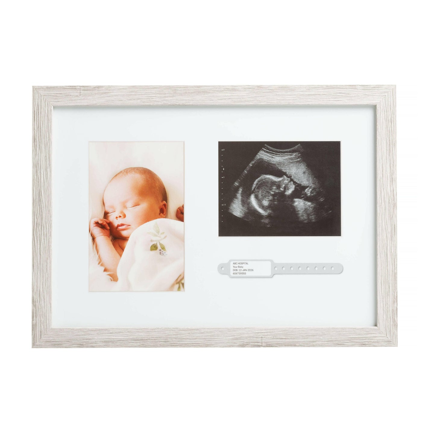 Rustic Bracelet & Sonogram Frame.