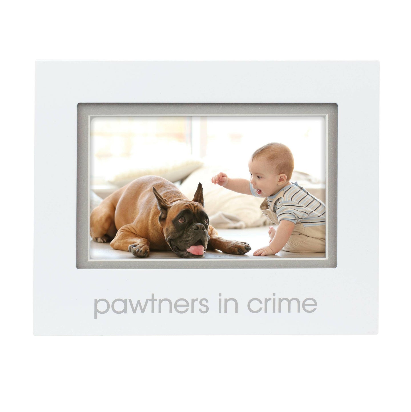 Pawtners in Crime Sentiment Photo Frame.