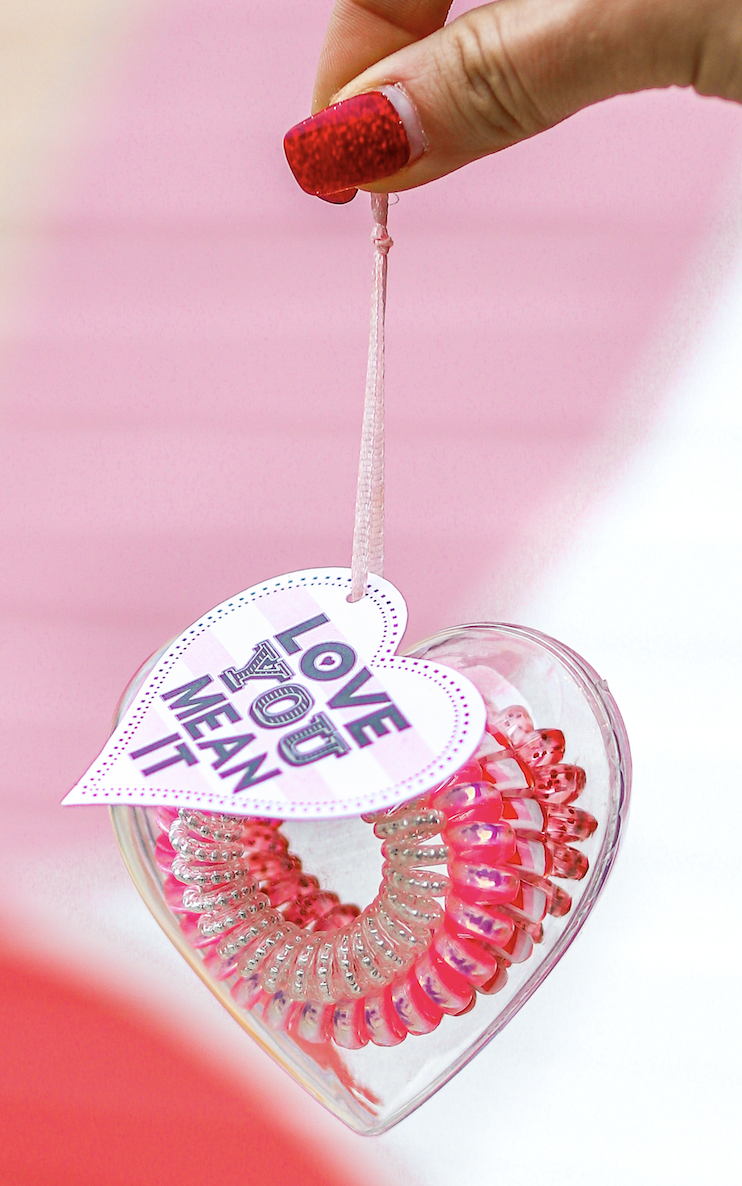 Heart Spiral Hairties - Love You Mean It.