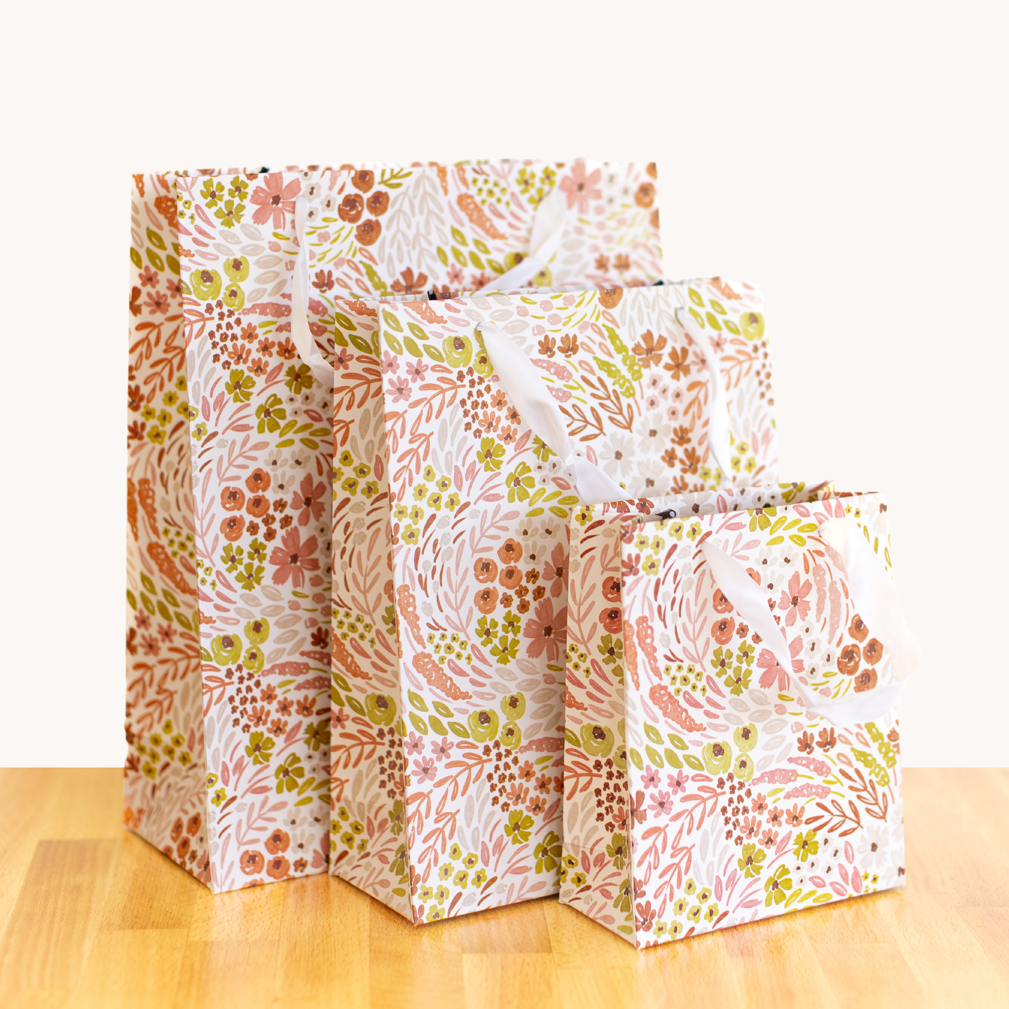 Limelight Floral Gift Bag.