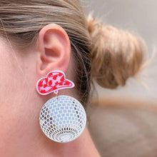 Load image into Gallery viewer, Cowgirl Disco Statement Dangle Earrings
