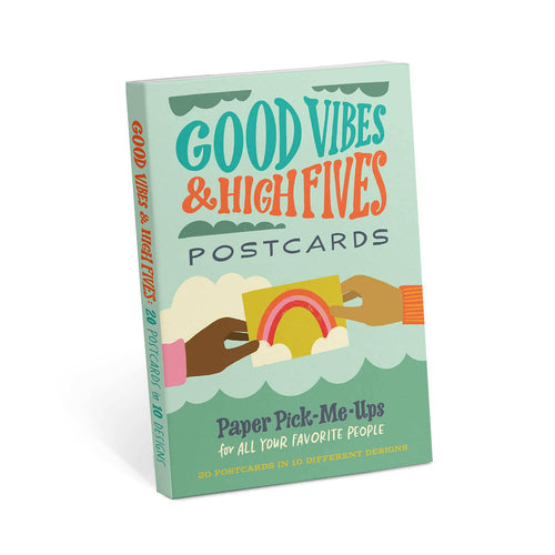 Good Vibes Postcard Book.