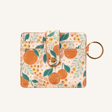 Load image into Gallery viewer, Oranges Floral Wallet
