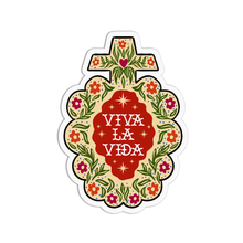 Load image into Gallery viewer, Day of the Dead Viva La Vida Vinyl Waterproof Stickers.
