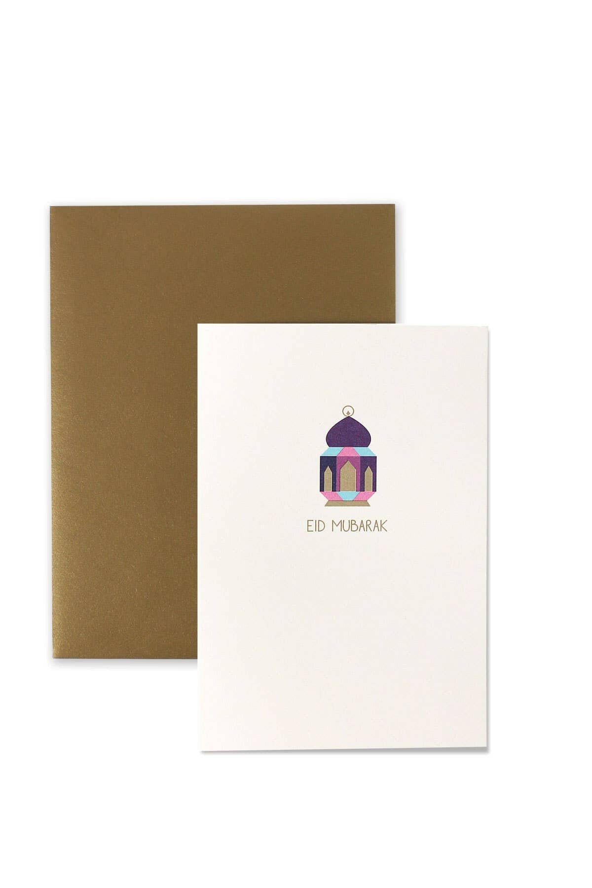 Solitaire Lantern Card - Box Set of 8.