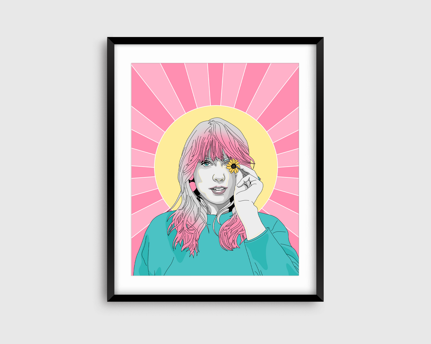 Taylor Swift Portrait Fine Art Print.