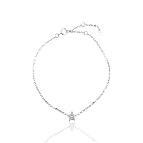 CZ Diamond Star Bracelet.