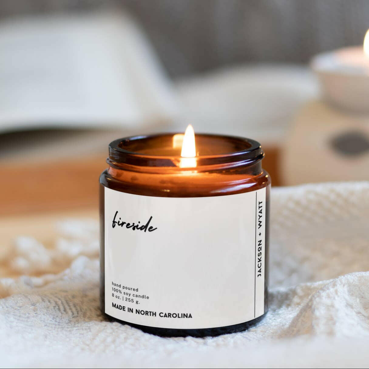 Fireside - Organic Soy Candle - Fall/Winter.