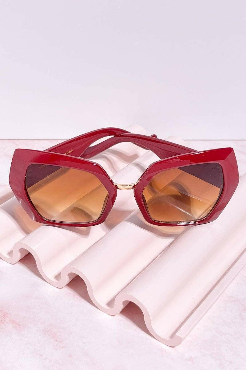 Isle Oversized Framed Sunglasses.