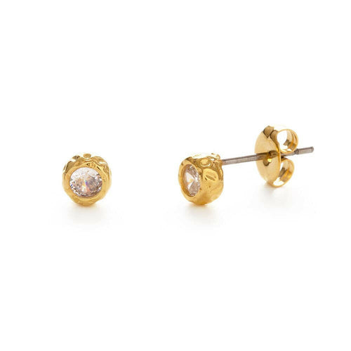 5mm Crystal Stud Earrings.