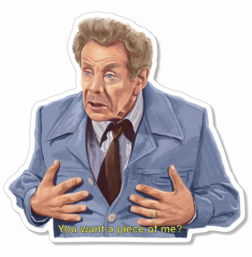 Frank Costanza Seinfeld Sticker.