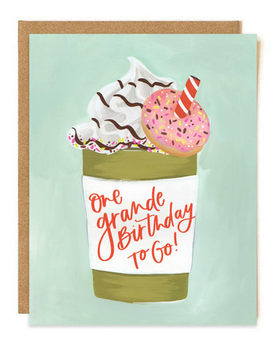 Grande Birthday Card.