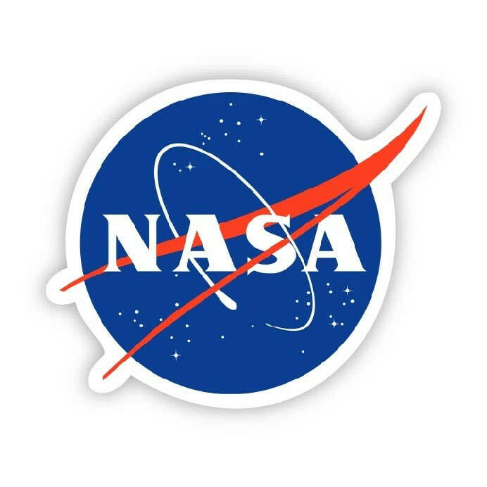 NASA Logo Sticker.