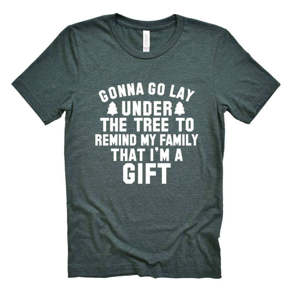 I'm A Gift Christmas Tee.