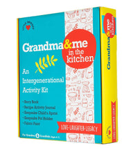 Load image into Gallery viewer, Grandma and Me: In the Kitchen Activity Kit.
