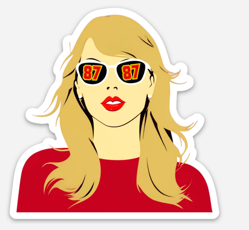 Taylor the Chief Fan Sticker (Taylor Swift) (Limited Made).