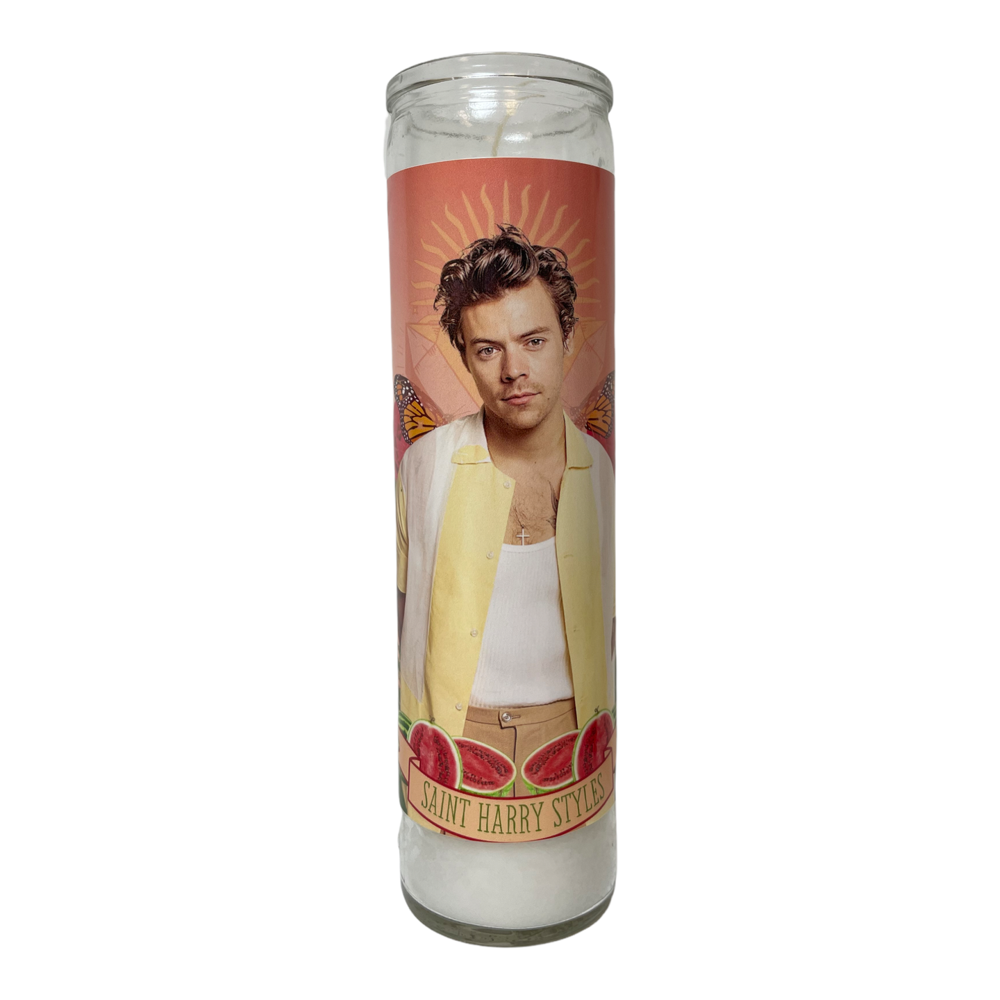 The Luminary Harry Styles Altar Candle.