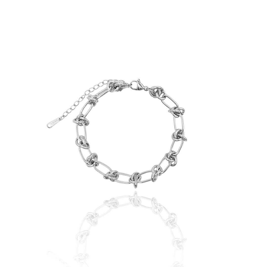 Rope Knot Chain Bracelet.