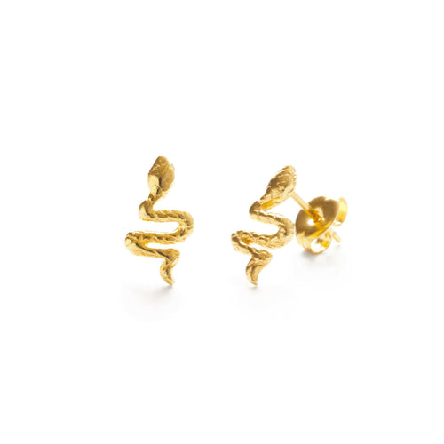 Teeny Tiny Serpent Studs.