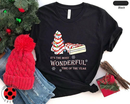 Little Debbie Christmas Shirt, It's The Most Wonderful Time.