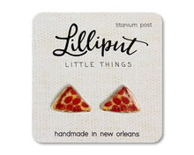 Load image into Gallery viewer, Pizza Earrings
