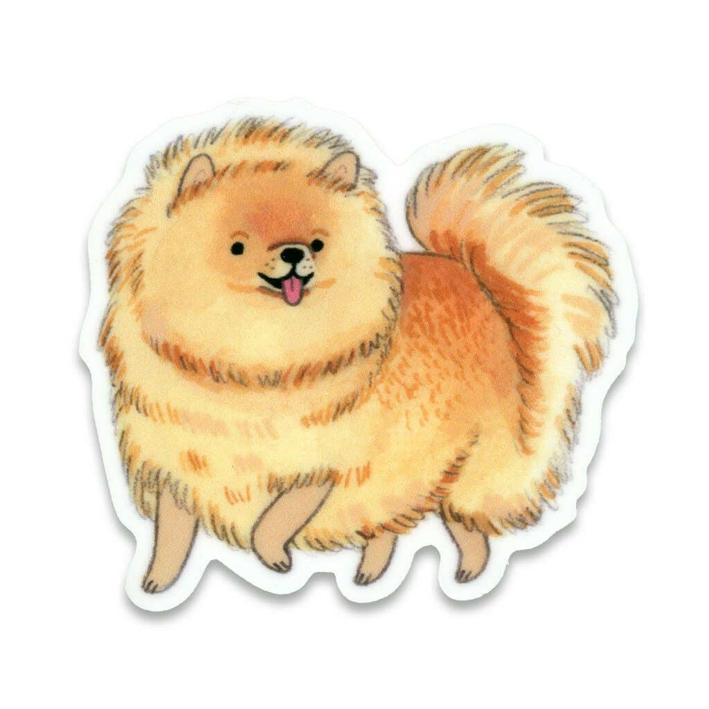 Pomeranian Sticker.