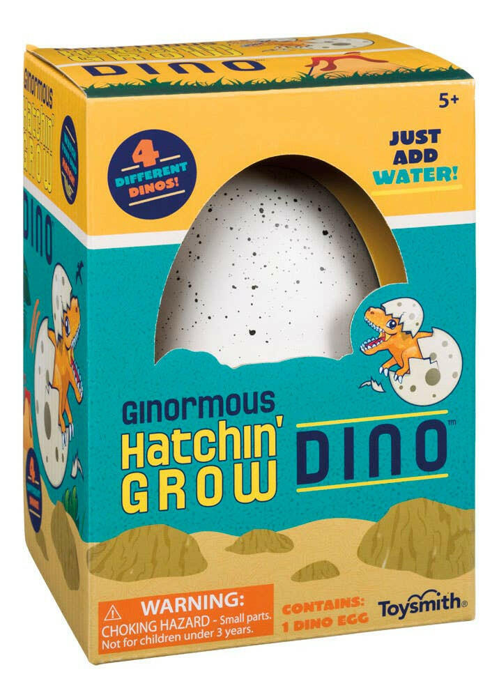 Ginormous Grow Dino Egg, Just Add Water.