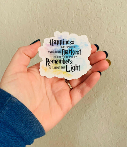 Happiness- Harry Potter Sticker.