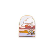 Load image into Gallery viewer, Agave Sunset Enamel Pin
