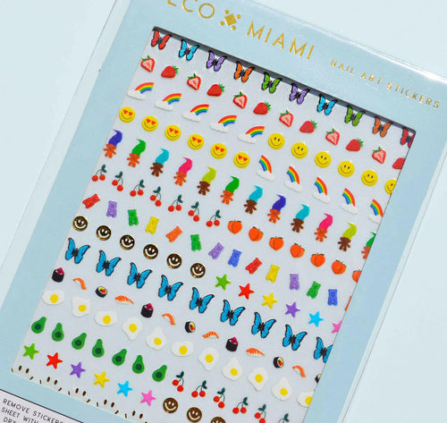 Nail Art Stickers - Sunny Side Up.
