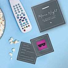 Load image into Gallery viewer, Movie Night Bucket List Scratch Cards
