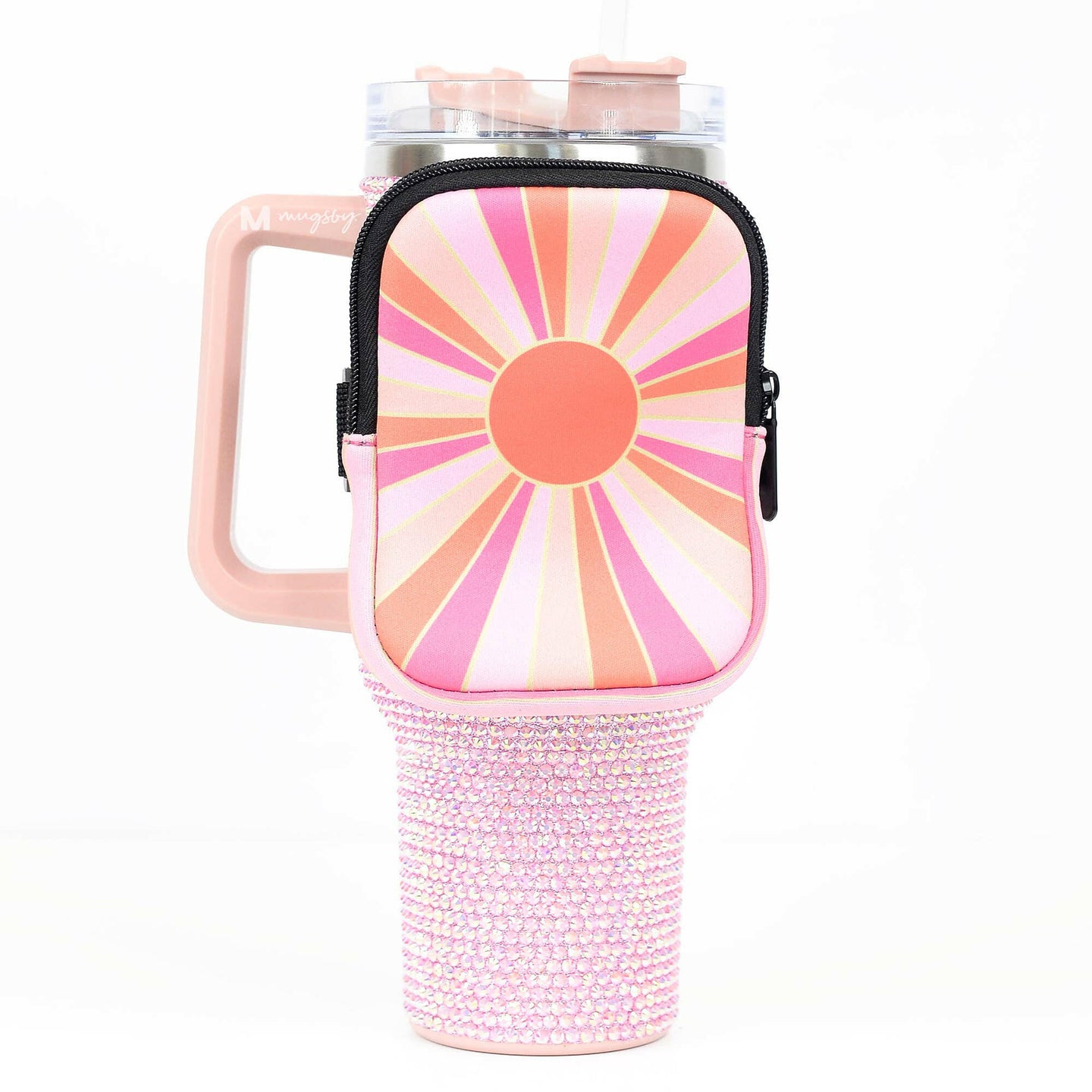 Cup Backpack, Sunburst Cup Fanny Pack, 40oz tumbler pouch.