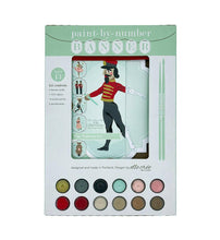 Load image into Gallery viewer, Nutcracker Paint-by-Number Hanging Banner Kit.
