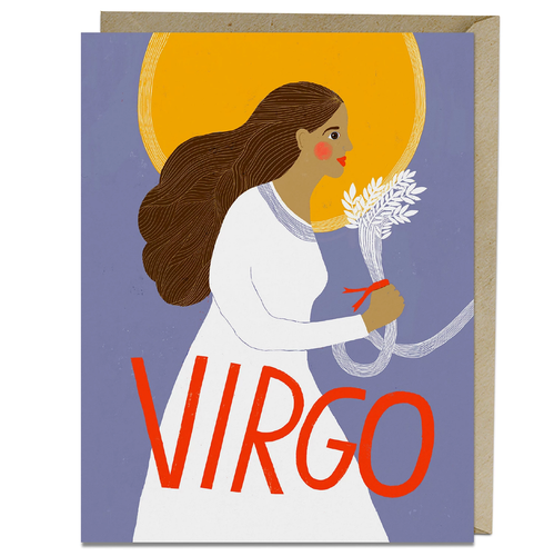 Lisa Congdon Virgo Card.