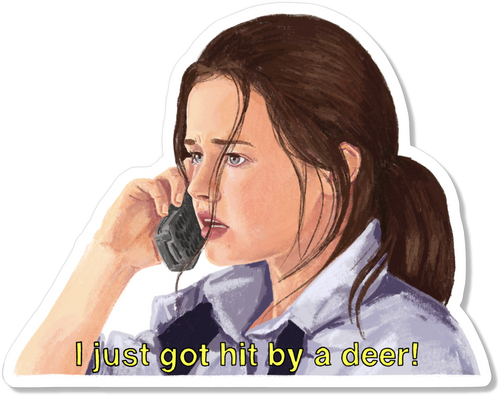 Rory Gilmore: Gilmore Girls Sticker.