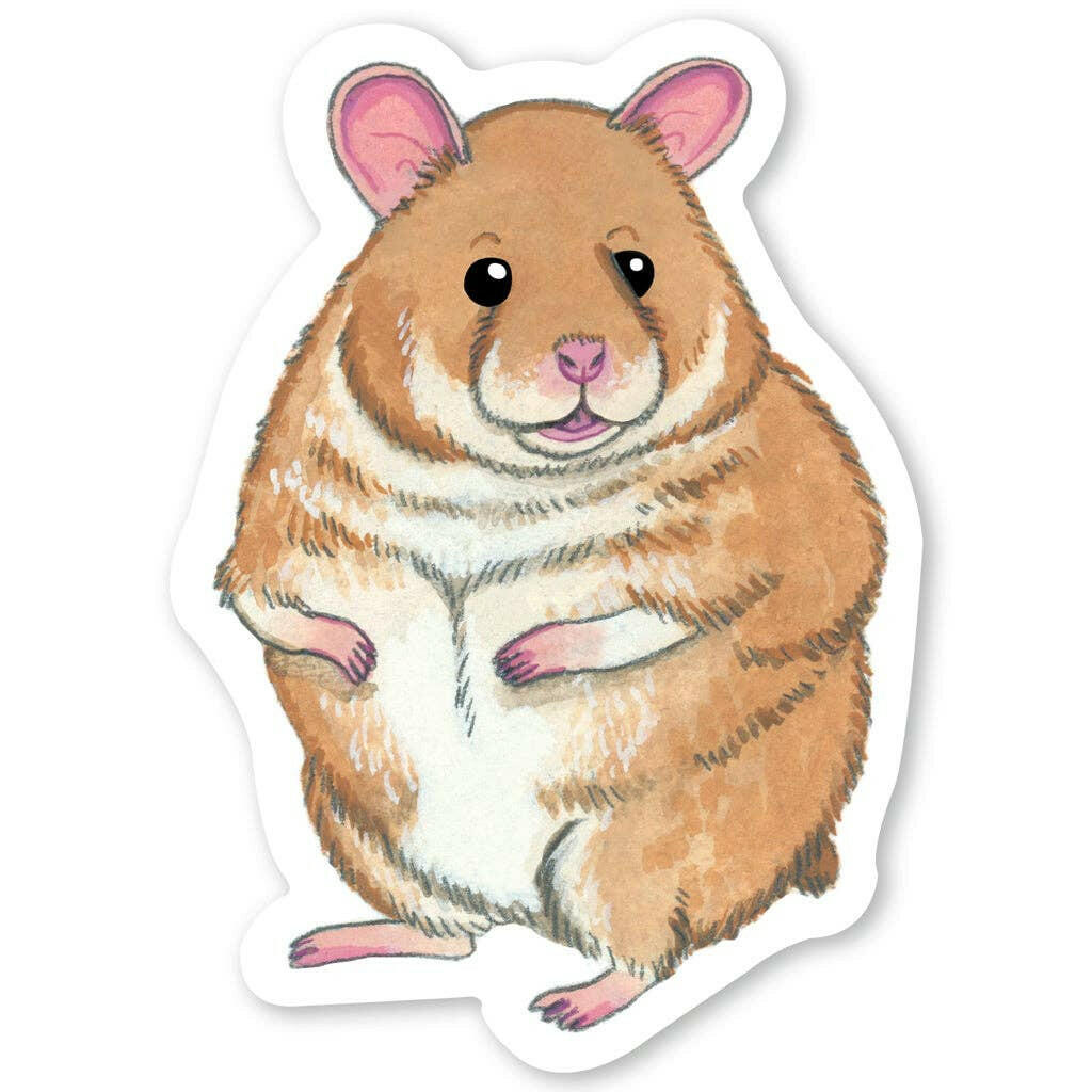 Hamster Sticker.
