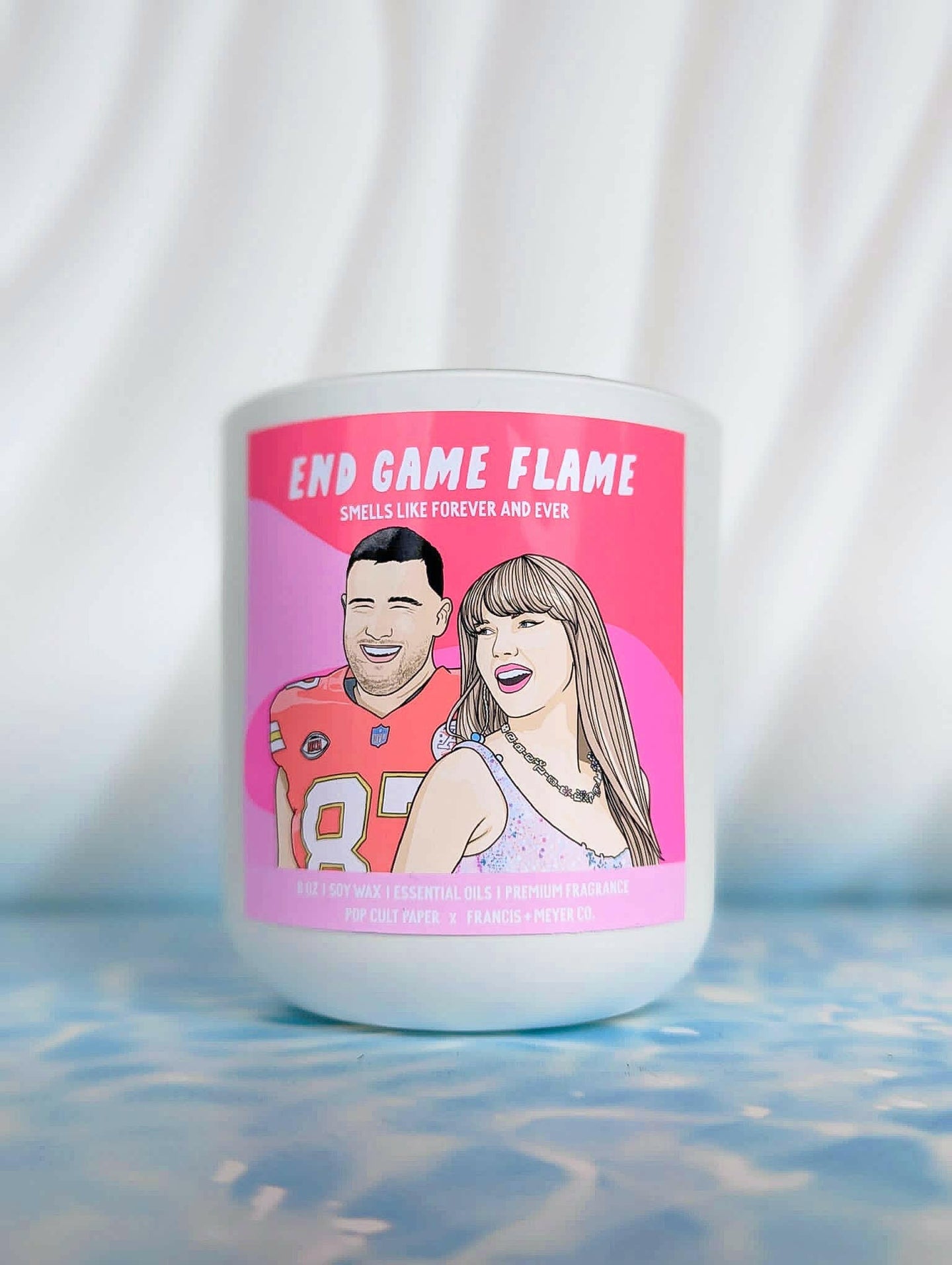 8 oz Soy Candle - Saint Taylor Swift Prayer Candle.