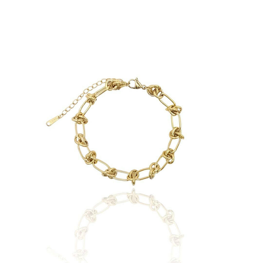 Rope Knot Chain Bracelet.