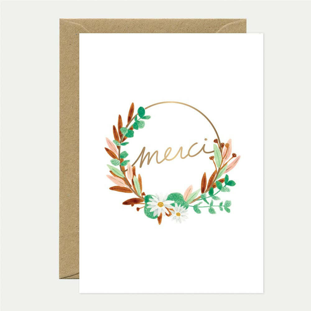 Gold Merci couronne.