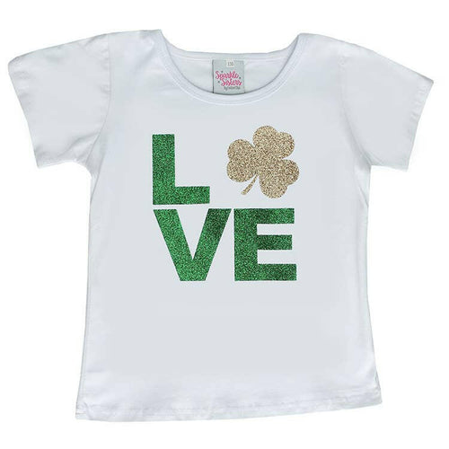 Shamrock Love Short Sleeve  T shirt.
